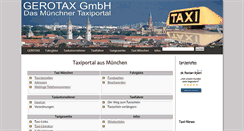 Desktop Screenshot of gerotax.de